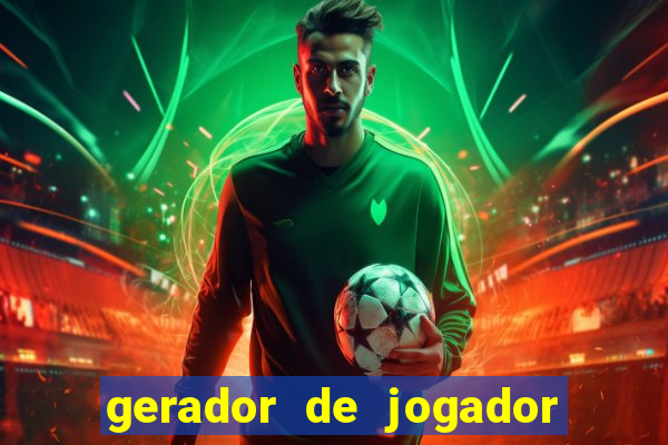 gerador de jogador de futebol