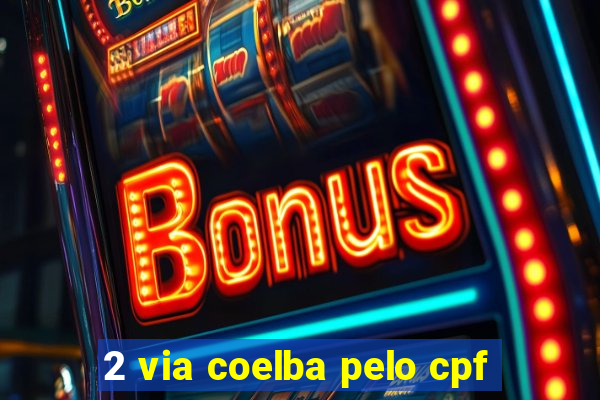 2 via coelba pelo cpf