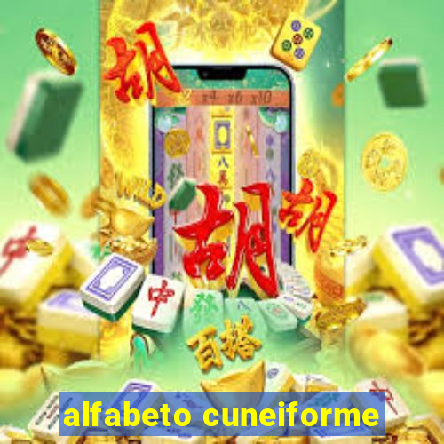 alfabeto cuneiforme