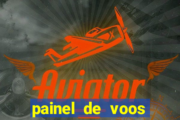 painel de voos santos dumont