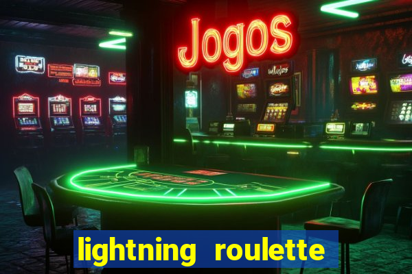 lightning roulette como jogar