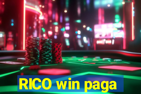 RICO win paga