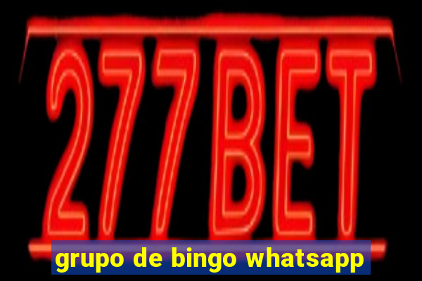 grupo de bingo whatsapp