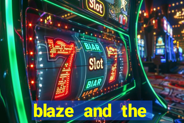 blaze and the monster machines logo font