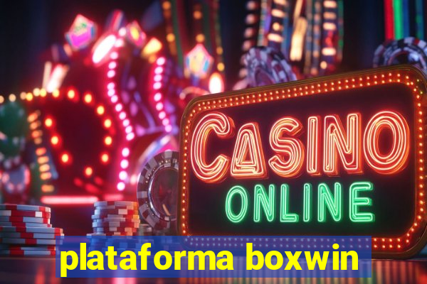 plataforma boxwin