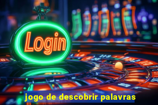 jogo de descobrir palavras