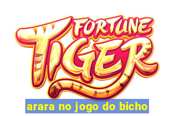 arara no jogo do bicho