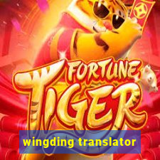 wingding translator