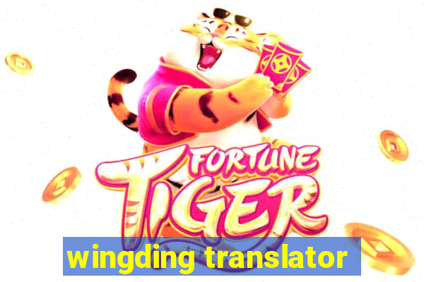 wingding translator