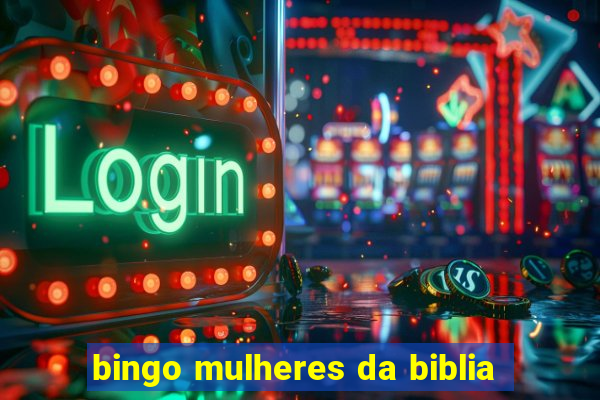 bingo mulheres da biblia