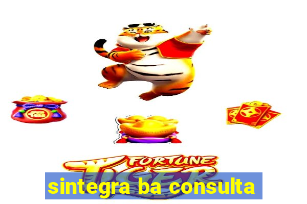 sintegra ba consulta