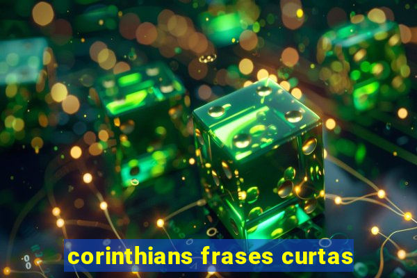 corinthians frases curtas