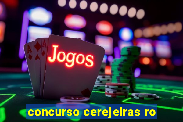 concurso cerejeiras ro