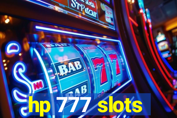 hp 777 slots