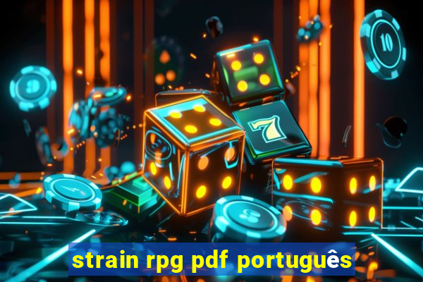 strain rpg pdf português