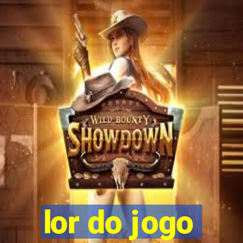 lor do jogo