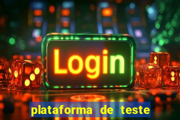 plataforma de teste pg demo