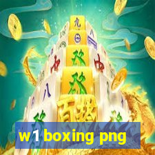 w1 boxing png