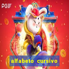 alfabeto cursivo pontilhado para imprimir pdf