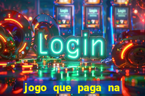 jogo que paga na hora via pix