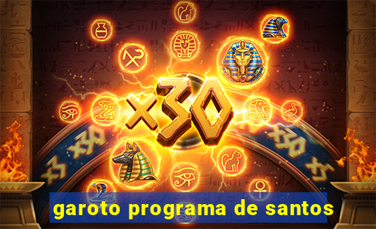 garoto programa de santos