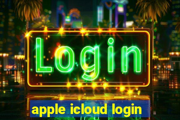 apple icloud login