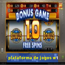 plataforma de jogos w1