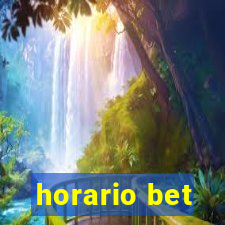 horario bet