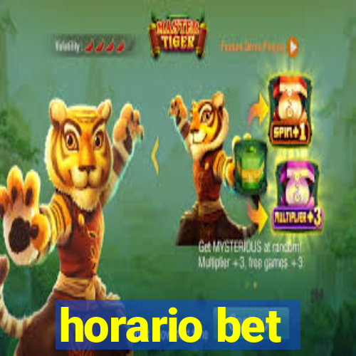 horario bet