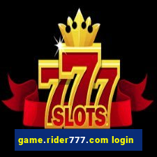 game.rider777.com login