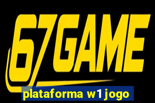 plataforma w1 jogo