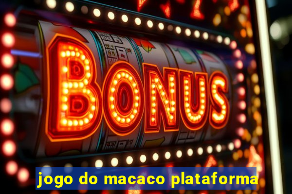 jogo do macaco plataforma