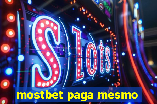 mostbet paga mesmo