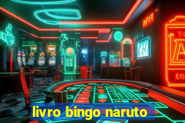 livro bingo naruto