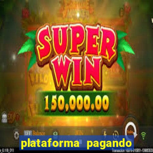 plataforma pagando no cadastro tigre