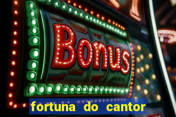 fortuna do cantor sorocaba 2023