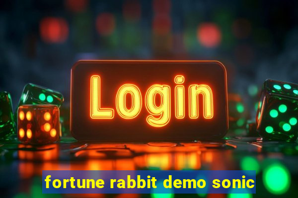 fortune rabbit demo sonic