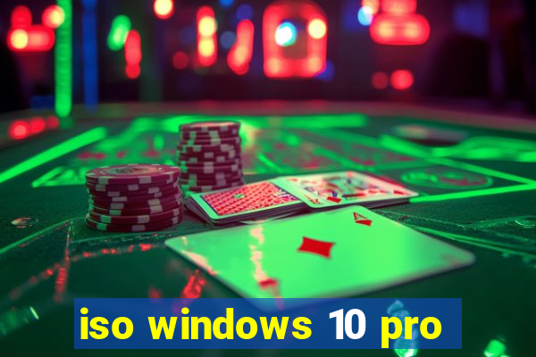 iso windows 10 pro