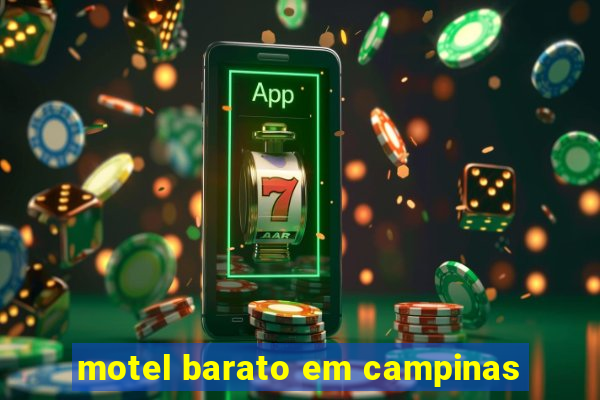 motel barato em campinas