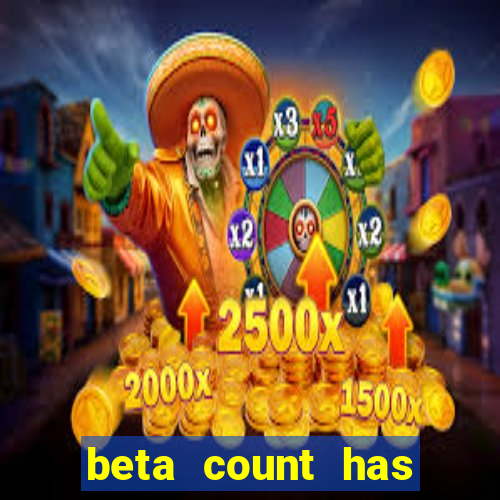 beta count has changed pt br