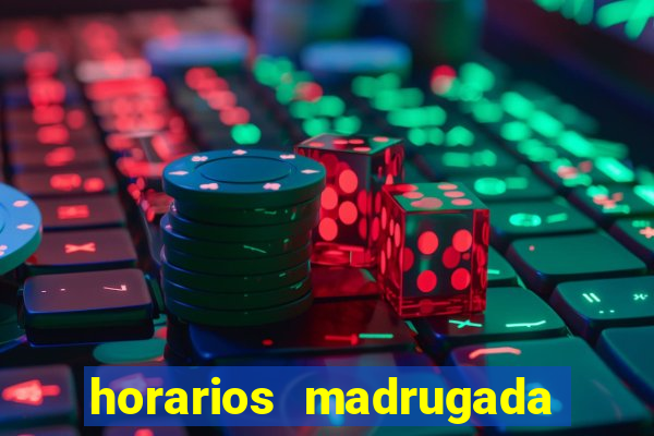 horarios madrugada fortune tiger