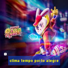 clima tempo porto alegre