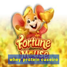 whey protein caseiro