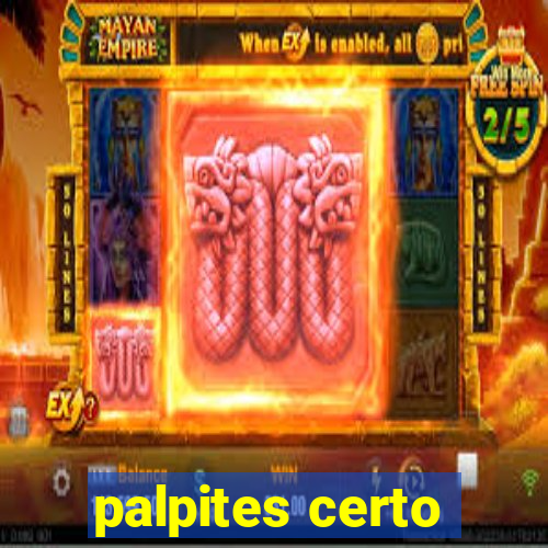 palpites certo