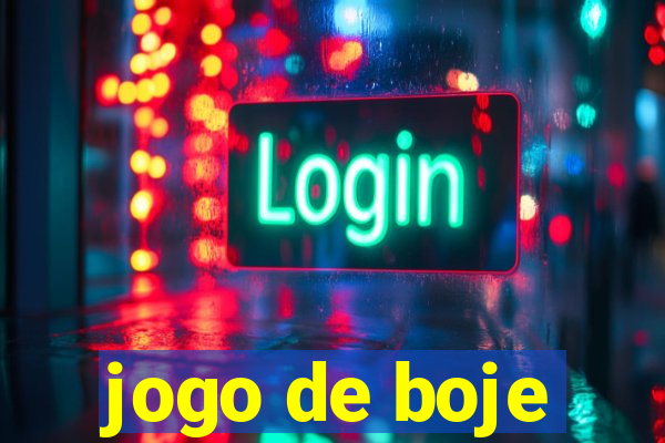 jogo de boje