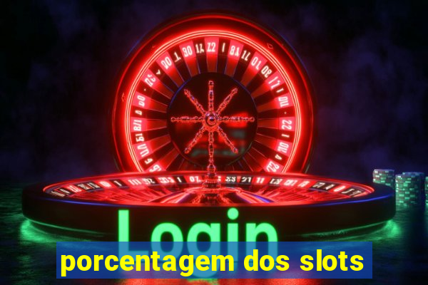 porcentagem dos slots