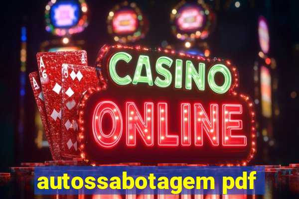 autossabotagem pdf