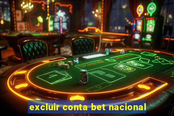 excluir conta bet nacional