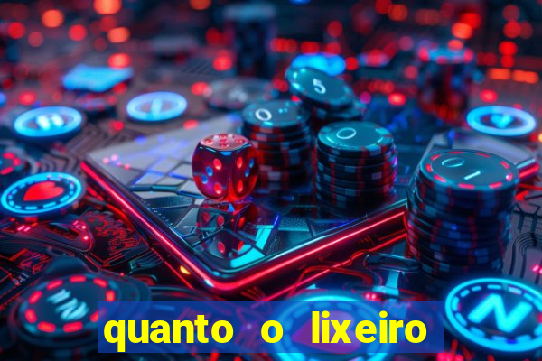 quanto o lixeiro ganha por ano