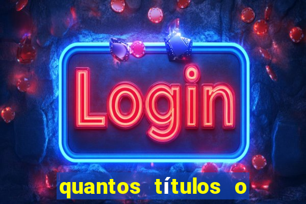 quantos títulos o flamengo tem no total